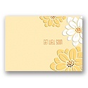 Fancy Floral Get Well Card