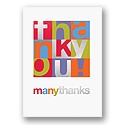 Shine Through Thank You Card