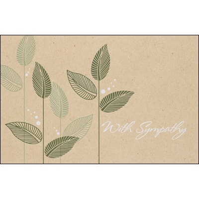 Sympathetic Nature Sympathy Card