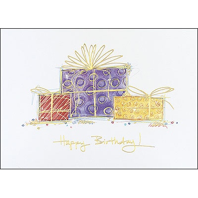 Contemporary Gifts Birthday Card