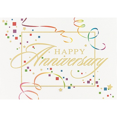 Anniversary Gala Card