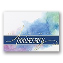 Watercolor Anniversary Card