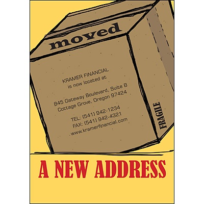 New Address Party Invitation