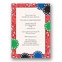 Poker Party Invitation