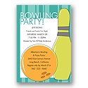 Let's Bowl! Party Invitation