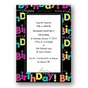 Birthday Buzz Party Invitation