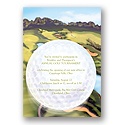 Tee Time Party Invitation