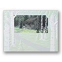 Cabin Retreat Card