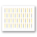Value Birthday Card - Gray Candles
