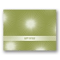 Value Birthday Card - Kiwi Starburst