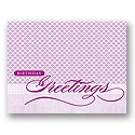 Value Birthday Card - Purple Greetings