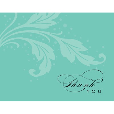 Value Thank You Card - Basic Words
