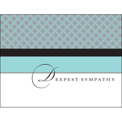 Value Deepest Sympathy Card - Color Block