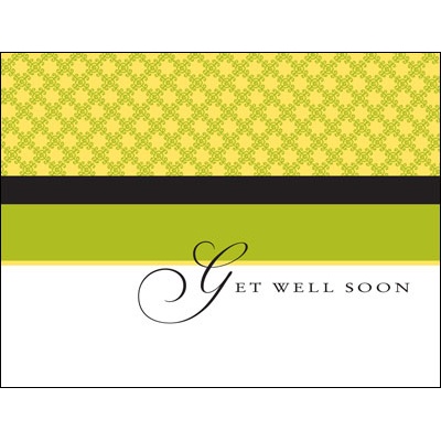 Value Get Well Card - Color Block