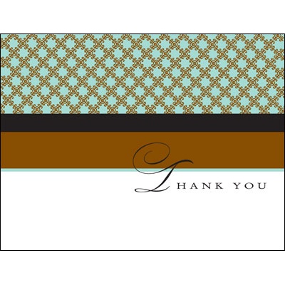 Value Thank You Card - Color Block