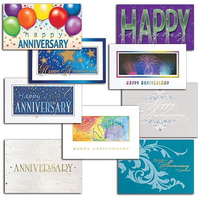 Employee Anniversary Card Assortment