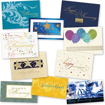 Employee Anniversary Card Assortment