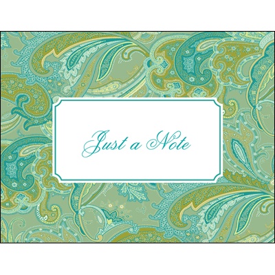 Sea of Flourishes Personalized Note Card