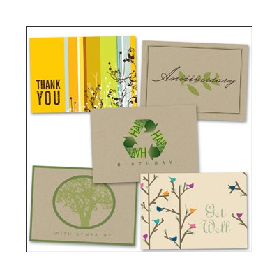 Green-Inspired Assortment (100 Cards)