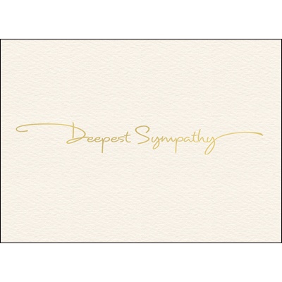 Deepest Sympathy Greeting Card
