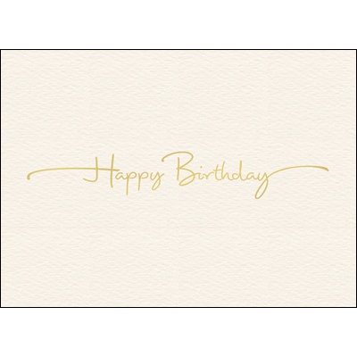 Birthday in Style Greeting Card
