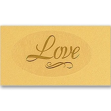Gold Love Seal