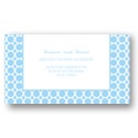 Circular Symmetry -- Custom Wedding Reception Cards