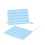 Dual Stripes -- Custom Wedding Thank You Cards