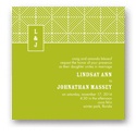 Mesmerizing Monogram -- Stylish Wedding Invitations