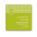Mesmerizing Monogram -- Stylish Wedding Invitations