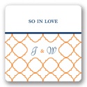 Classy Monogram -- Wedding Favor Stickers