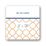 Classy Monogram -- Wedding Favor Stickers