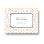Classic Precision -- Wedding Invitation Reception Cards
