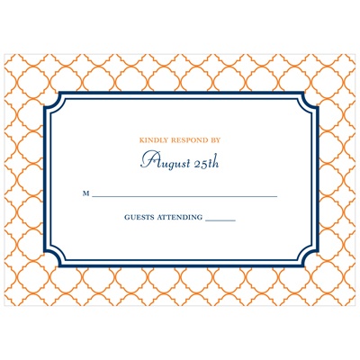 Classic Precision -- Reception Response Cards