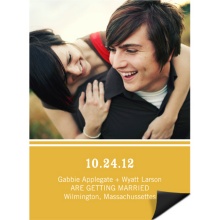 Simply Getting Married -- Save the Date Magnet