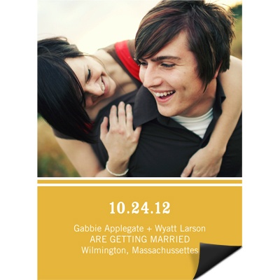 Simply Getting Married -- Save the Date Magnet