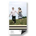 Simply Stripes -- Photo Save the Date Magnets