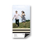Simply Stripes -- Photo Save the Date Magnets
