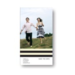 Simply Stripes -- Photo Save the Date