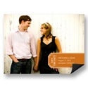 Simple Banner -- Modern Save the Date Photo Magnets