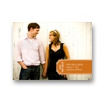 Simple Banner -- Modern Save the Date Photo Card