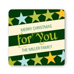 Rockin' Christmas in Green -- Christmas Gift Stickers