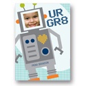 Robot Greatness -- Kids Valentine's Day Card