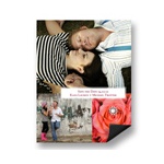 Triple Photo Effect -- Save the Date Photo Magnets