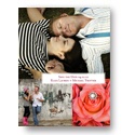 Triple Photo Effect -- Save the Date Photo Card