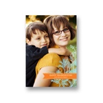 Banners and Branches -- Vertical Thanksgiving Photo Cards