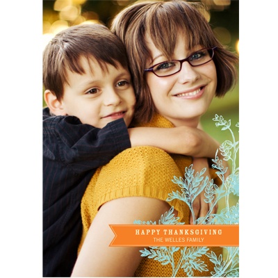 THE GOLDEN TICKET -- BOY PHOTO BIRTH ANNOUNCEMENT, 2in. x 4in. Folded Holiday Card