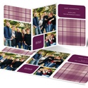 Plaid Triple Threat -- Thanksgiving Photo Card