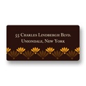 Feather Stamps -- Thanksgiving Address Label