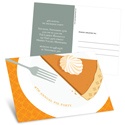 A Piece of the Pie -- Thanksgiving Postcard